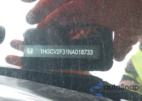 2022 Honda Accord Sport 2.0T из США, поврежденный, VIN 1HGCV2F31NA018733